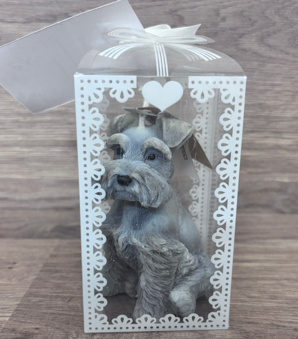 Vela Schnauzer Realista –  Pack 15 unidades para eventos