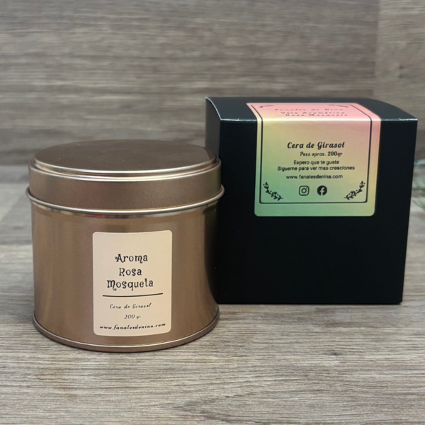 Vela Aromática  – Rosa Mosqueta