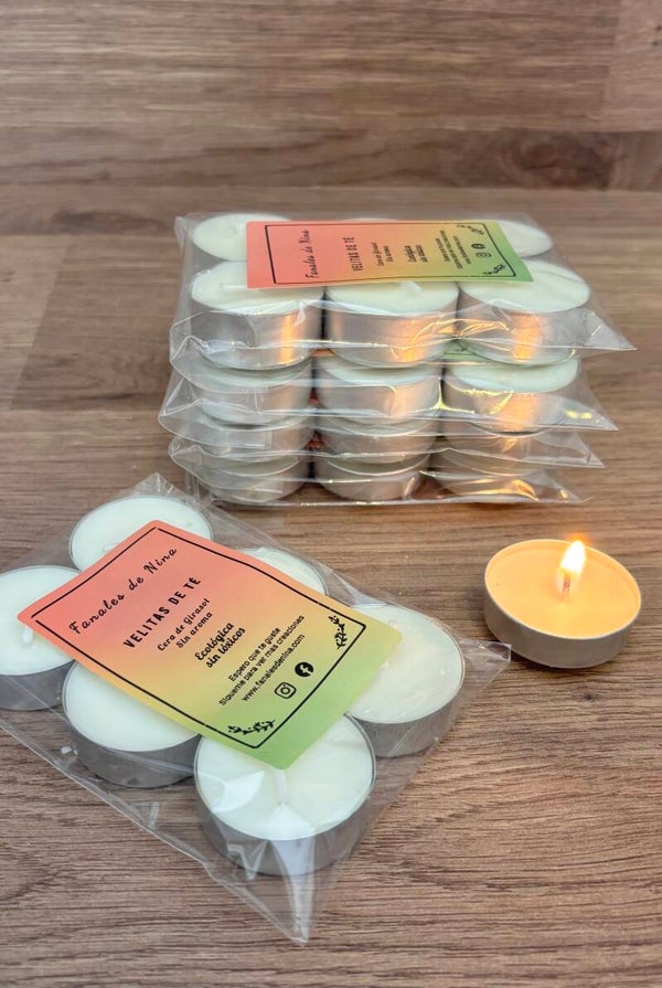 Velitas de Té – Pack x6