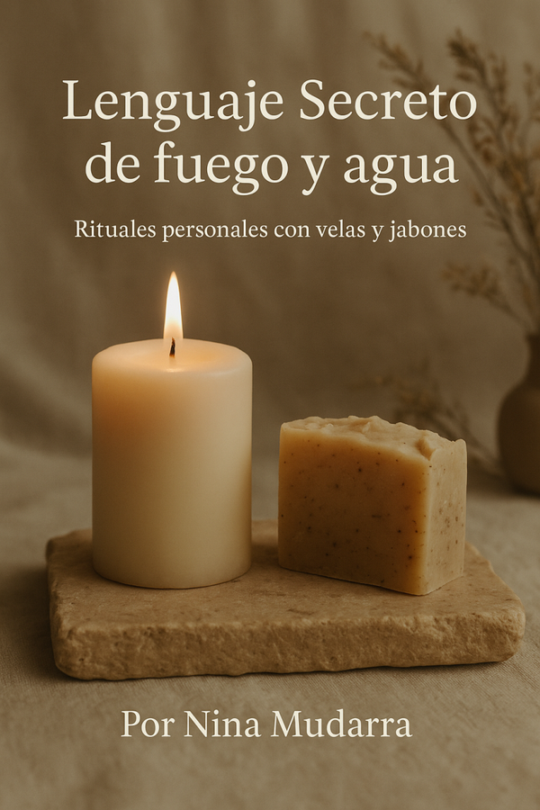 Ebook:  Lenguaje secreto de Fuego y Agua. Rituales personales con velas y jabones