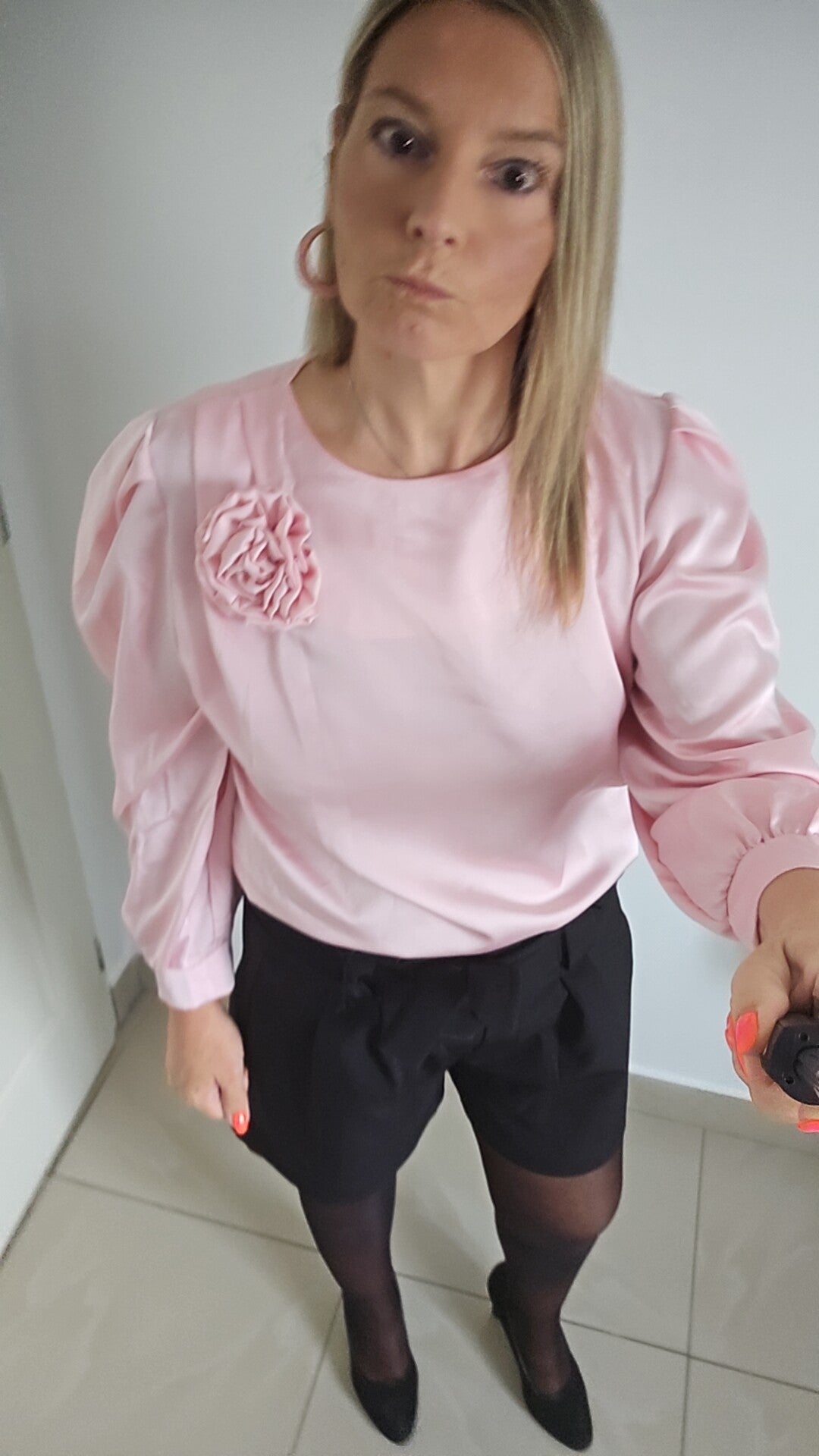BLOUSE PRINCESSE ROSE