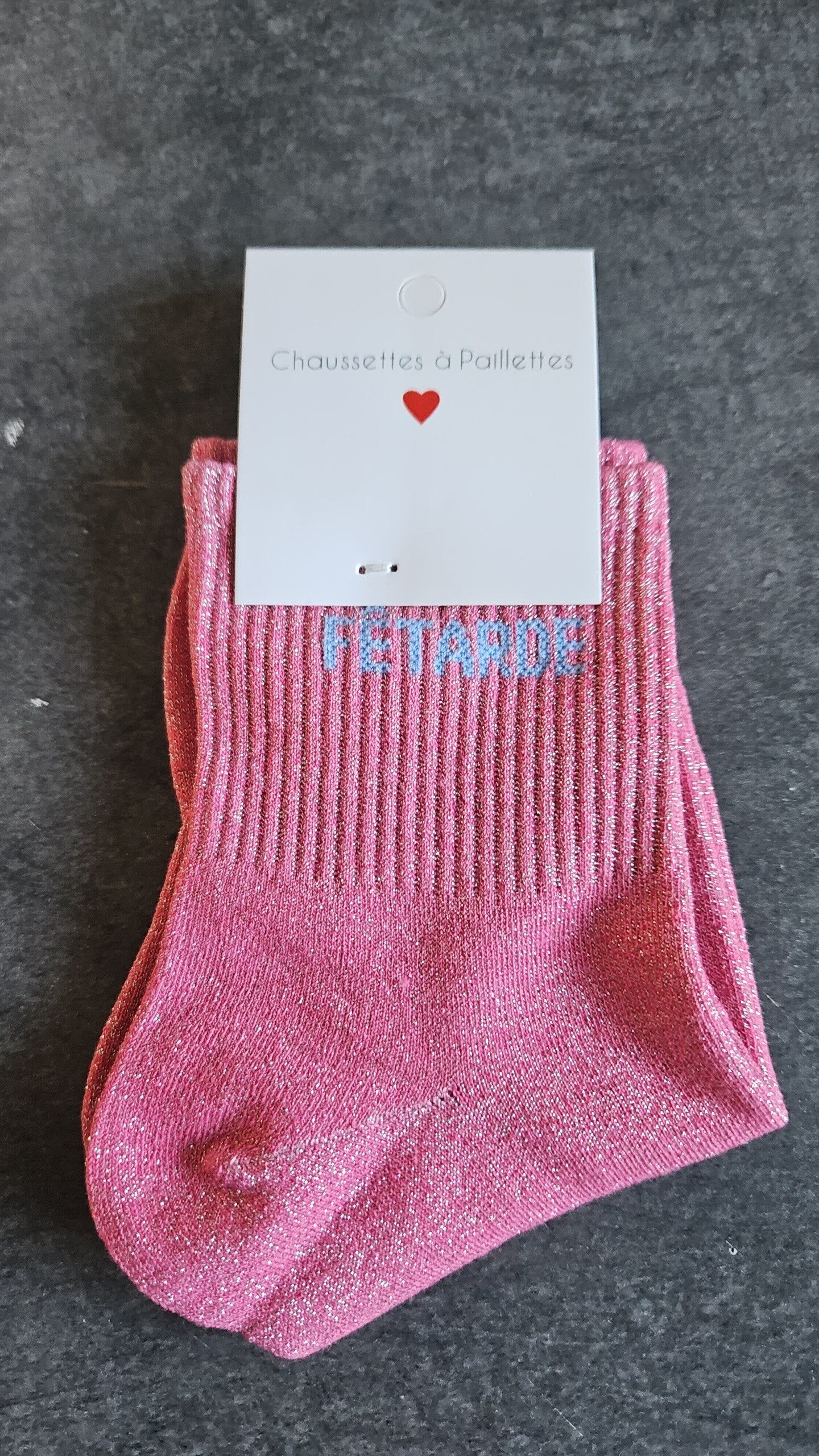 CHAUSSETTE PAILLETTES  FETARD