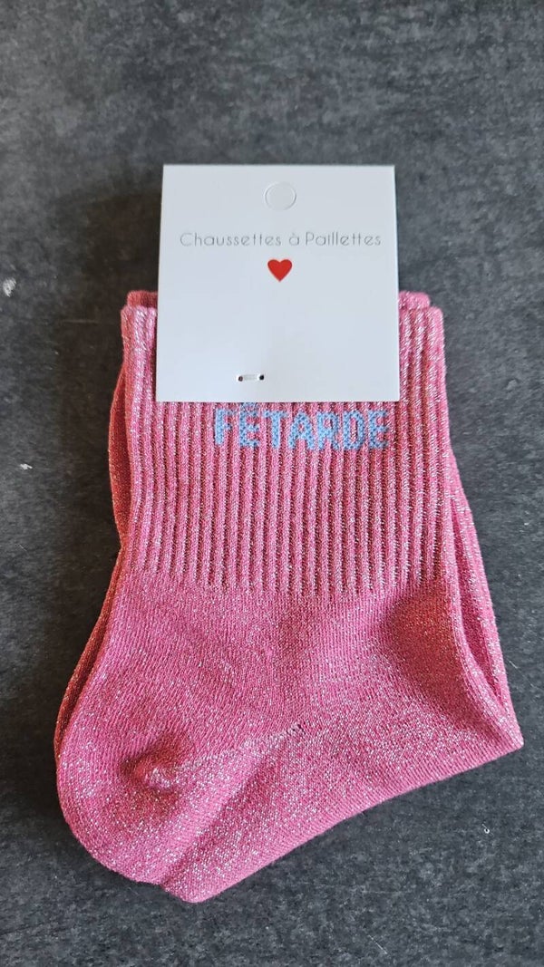 CHAUSSETTE PAILLETTES  FETARD