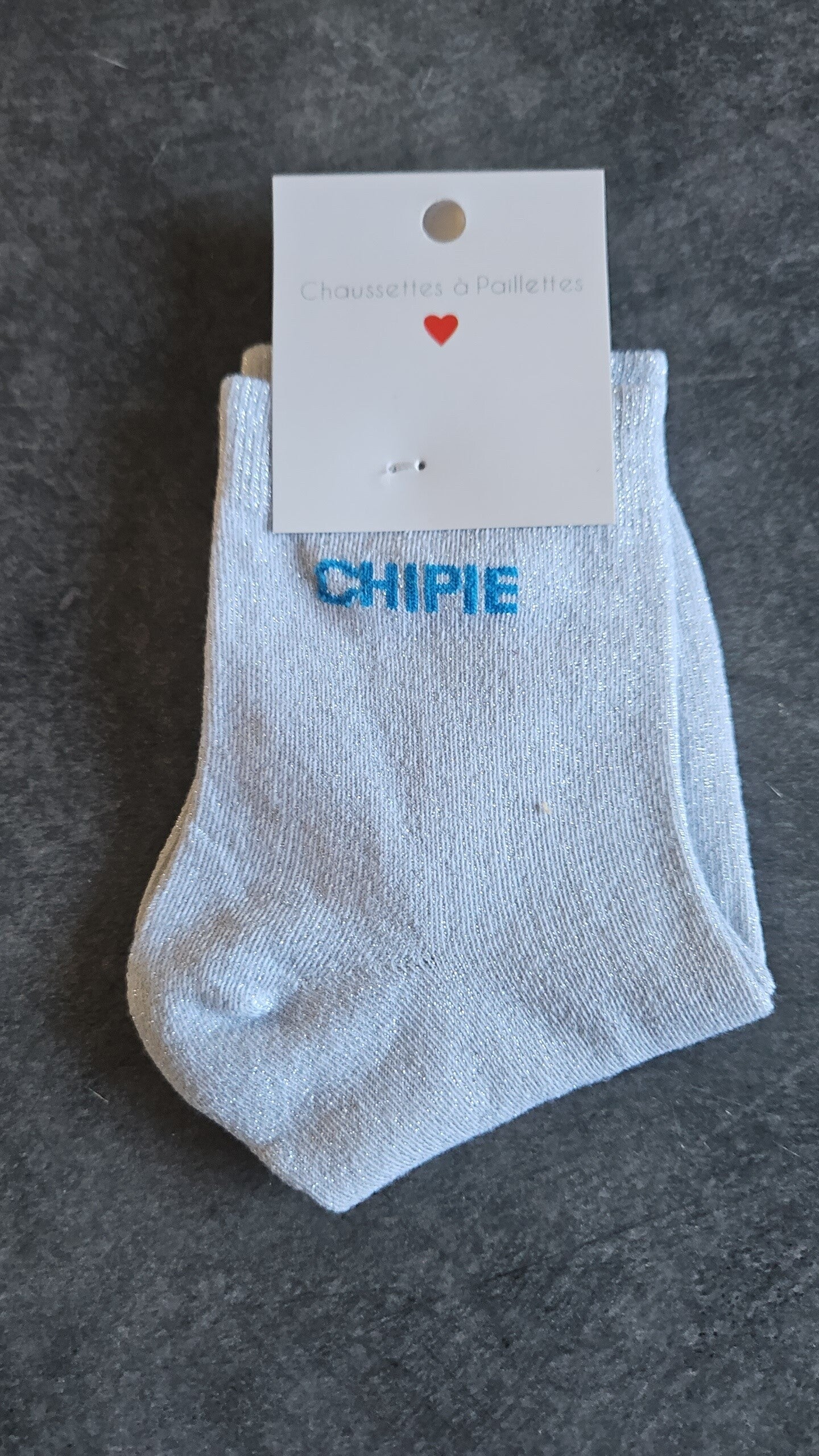 CHAUSSETTE PAILLETTES CHIPIE