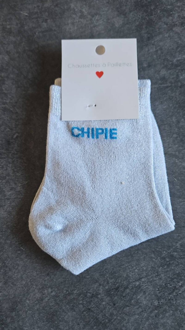 CHAUSSETTE PAILLETTES CHIPIE
