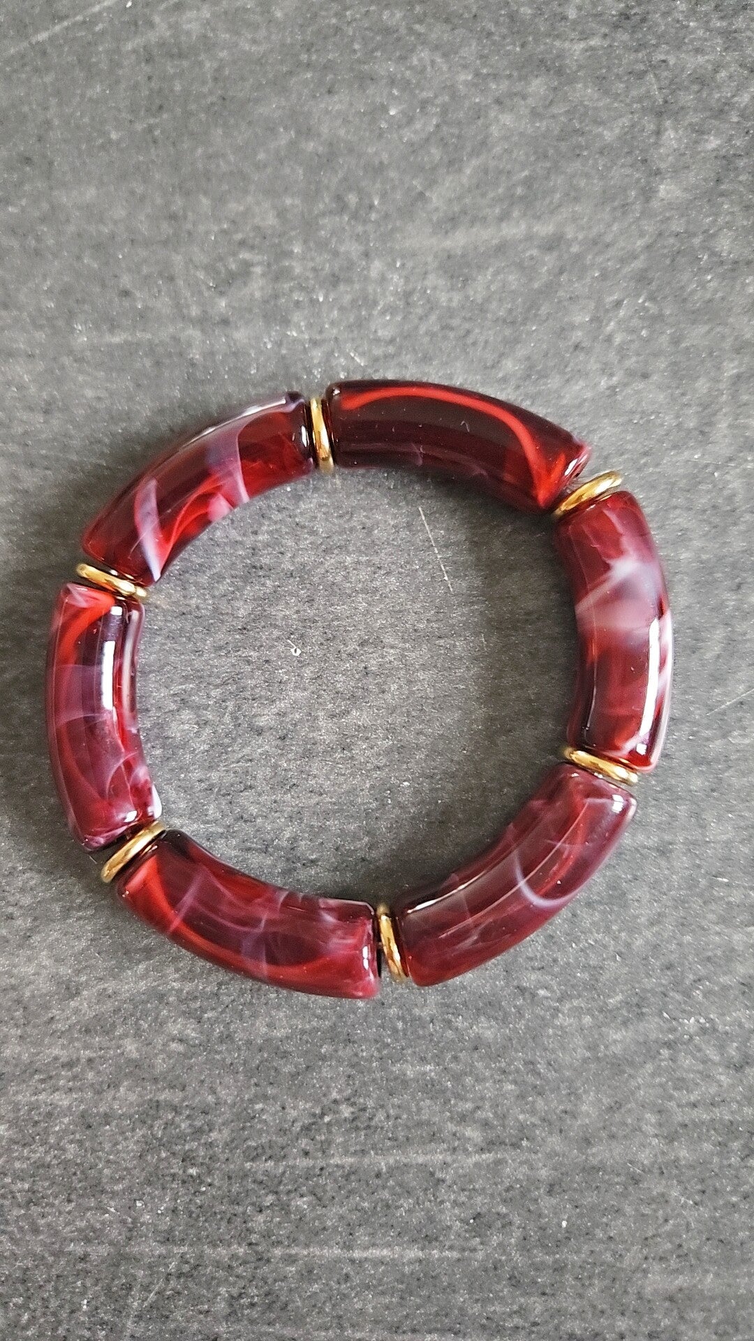 BRACELET MALIA BORDEAUX