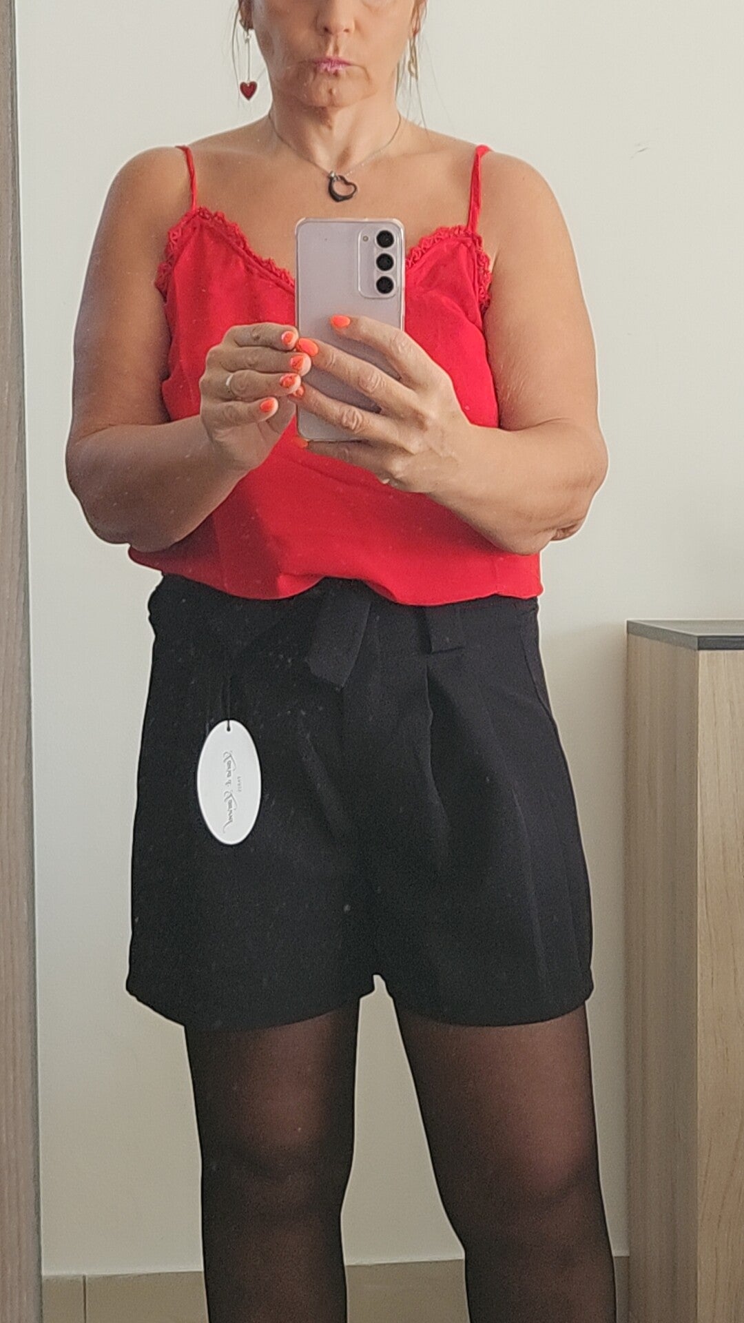 SHORT LEONIE NOIR
