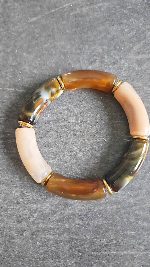 BRACELET MALIA MARRON