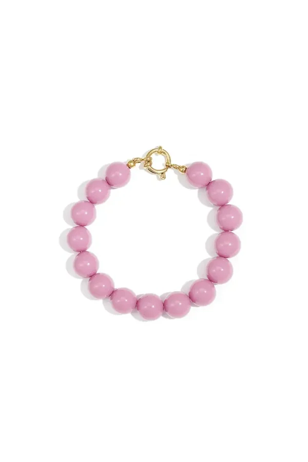 Bubble armband - oudroze
