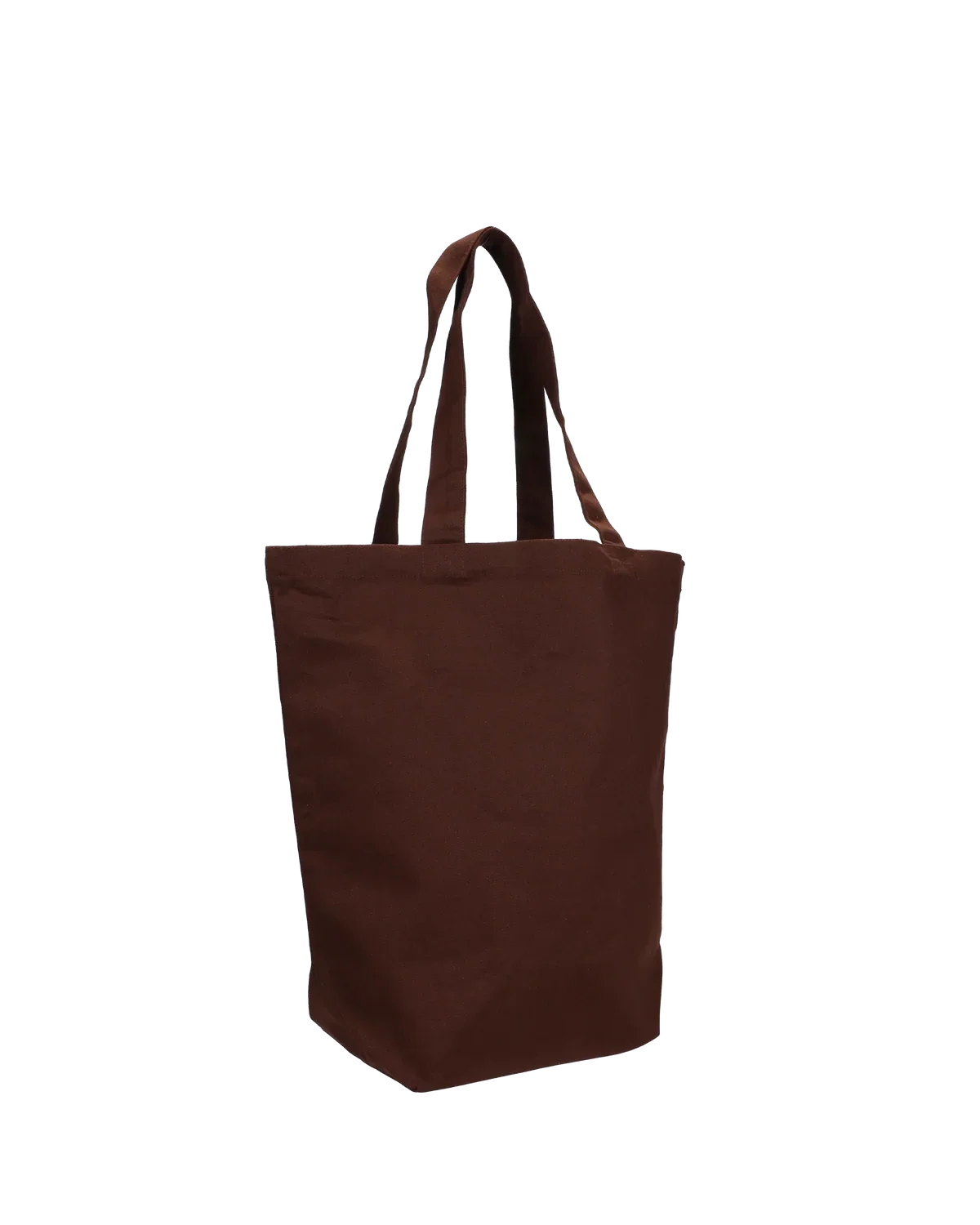 Katoenen tas - donkerbruin