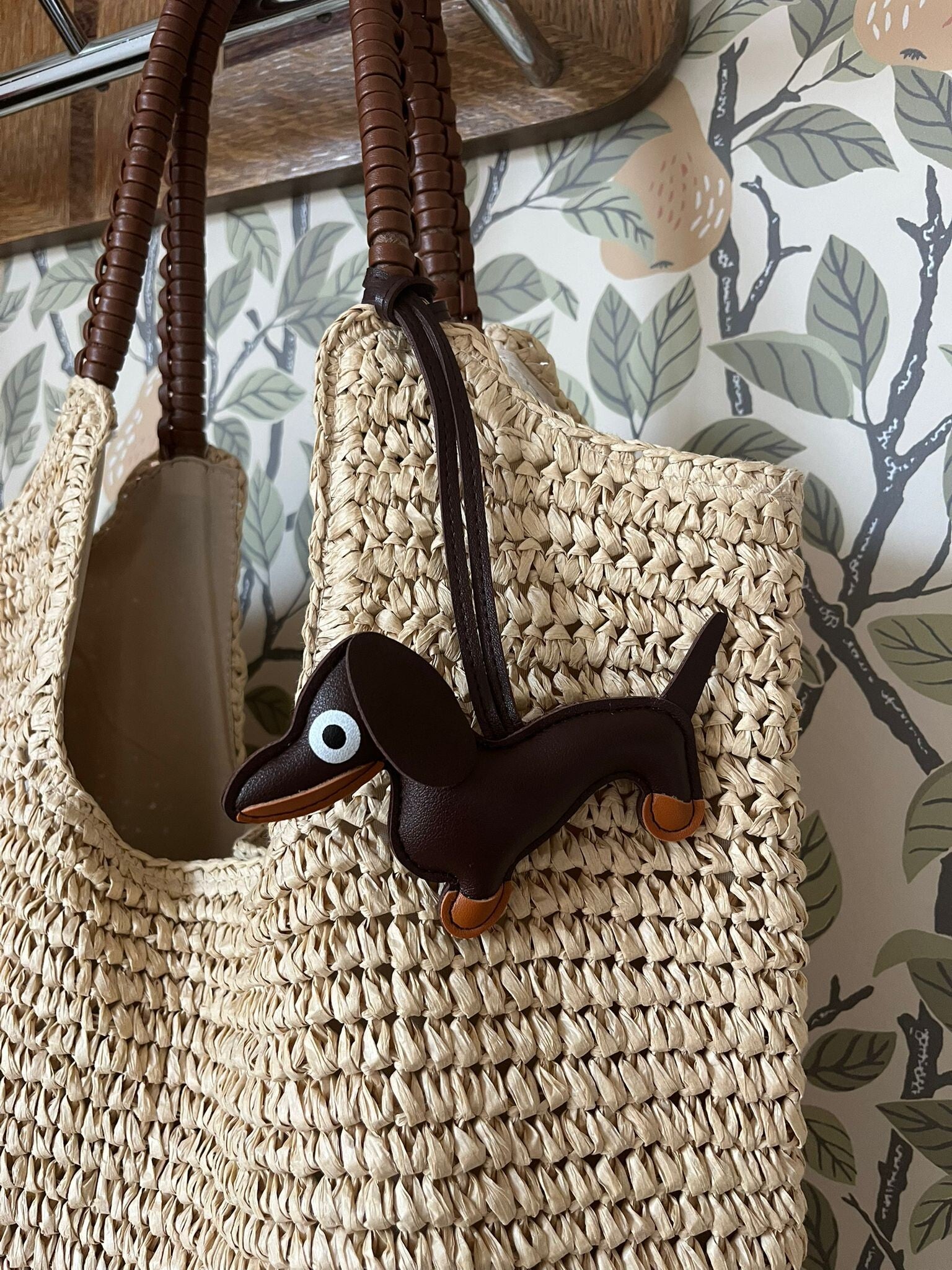 Hanger Teckel - Donkerbruin