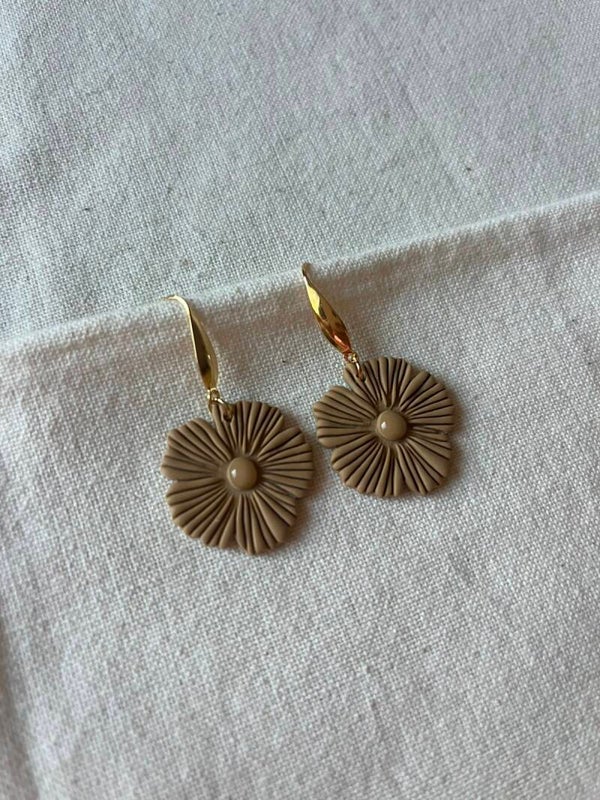 Oorbellen Hanna - taupe