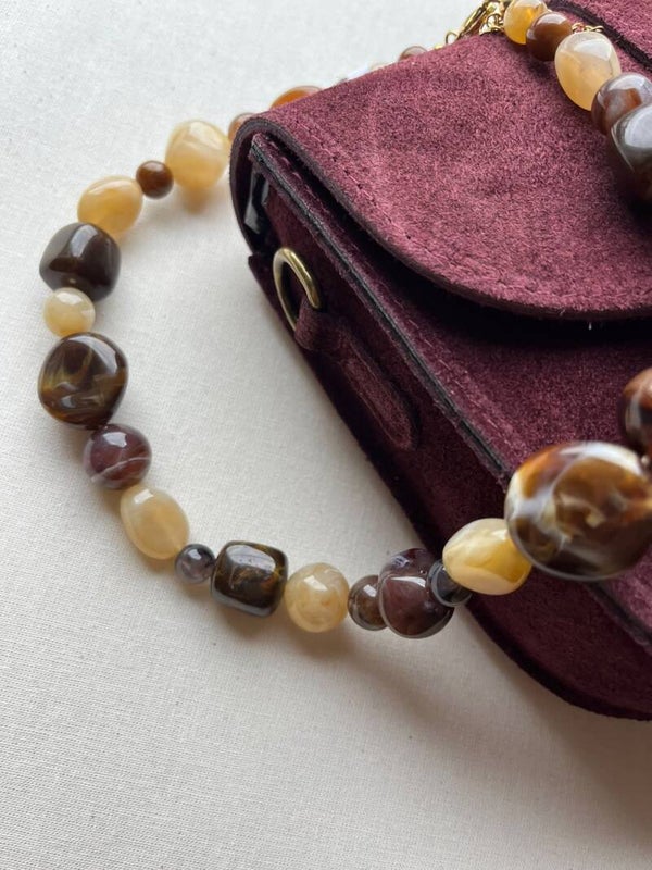 Ketting - bruintinten / zand