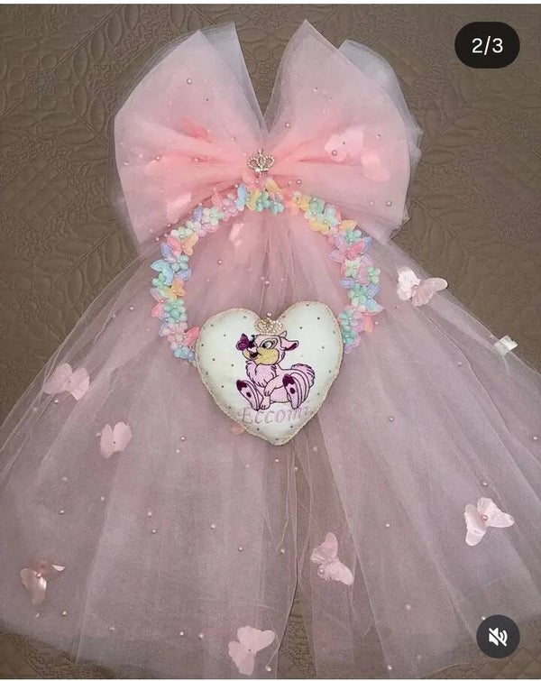 FIOCCO TULLE E COTONE