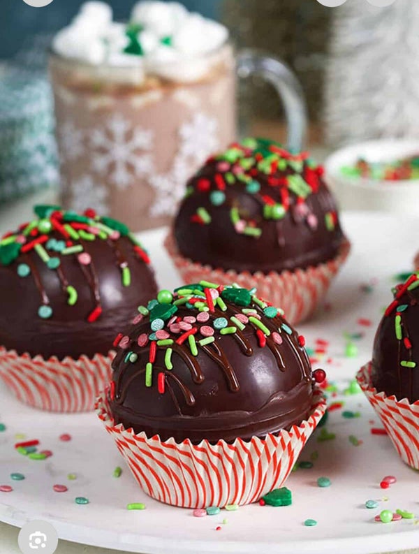 Hot chocolate bombs