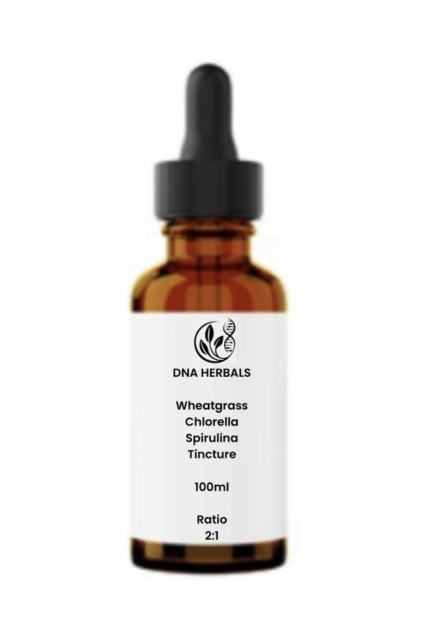 Chlorella - Spirulina - Wheatgrass tincture