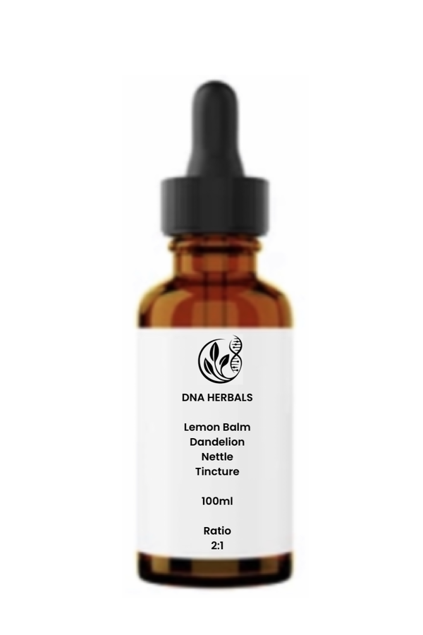 Lemon balm - Dandelion - Nettle tincture