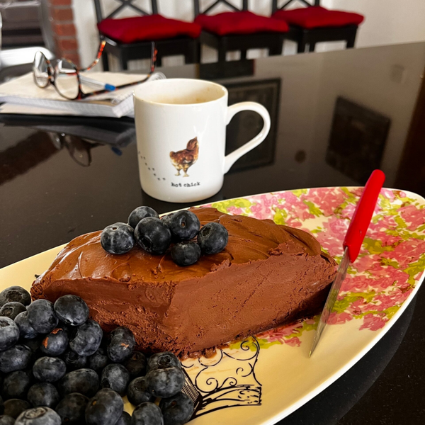 Chocolate Meringue Truffle Cake