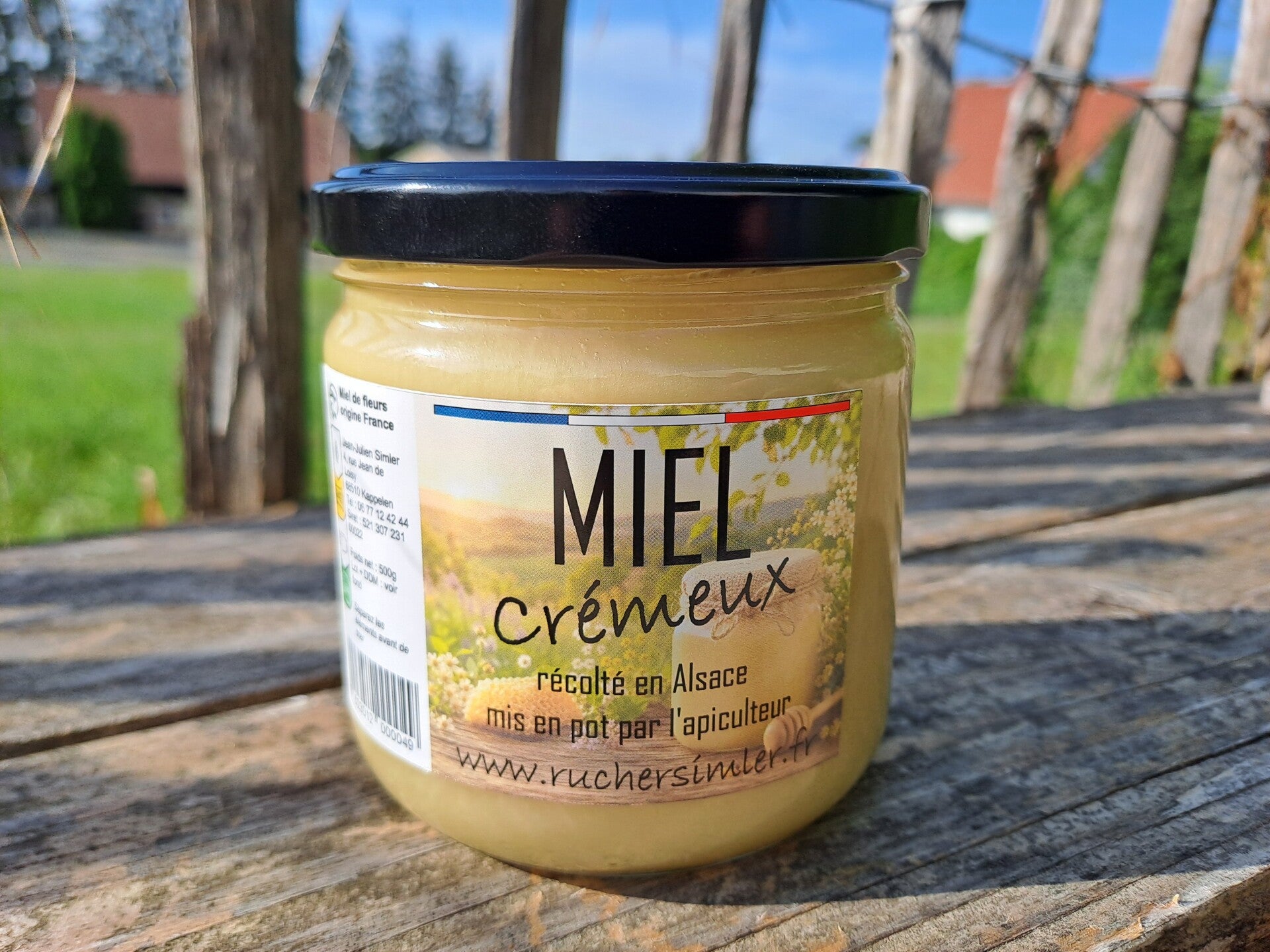 Miel crémeux - pot de 500g