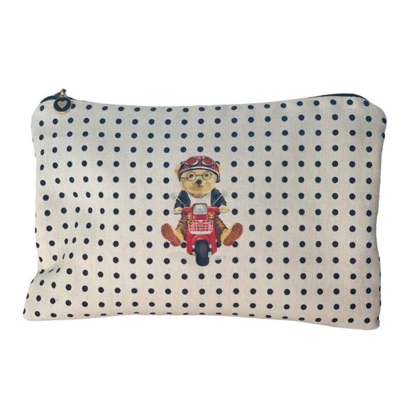 Pochette vespa bear