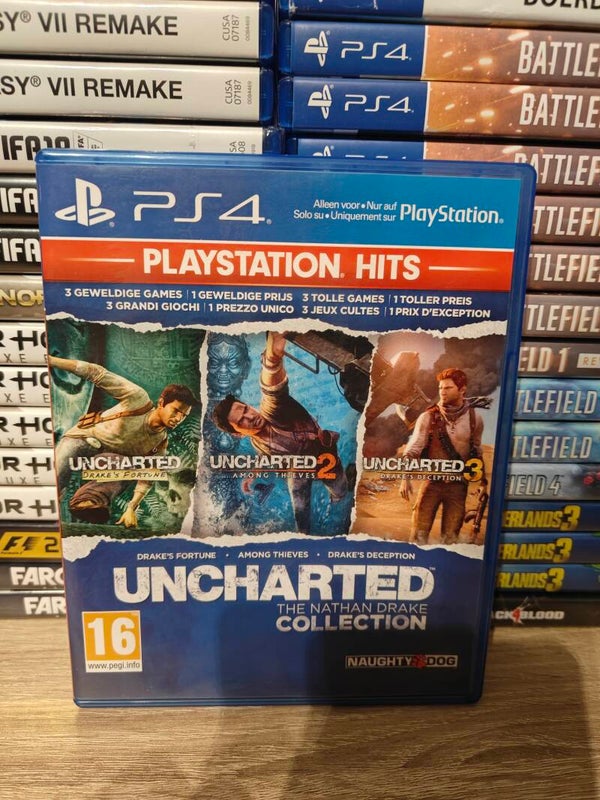 Uncharted the Nathan Drake collection PlayStation 4
