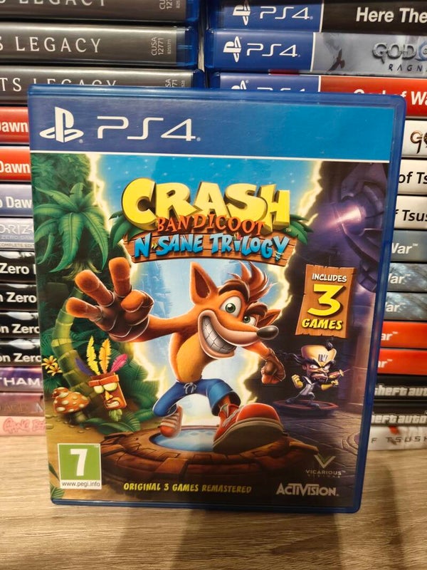 Crash bandicoot insane trilogy playstation 4