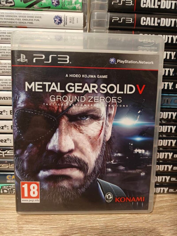 Metal gear solid 5 ground zeroes playstation 3