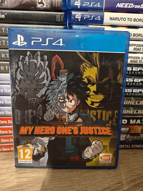 My hero one's justice playstation 4