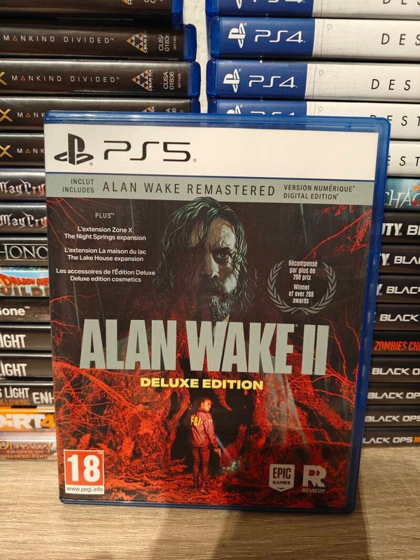 Alan Wake 2 deluxe playstation 5