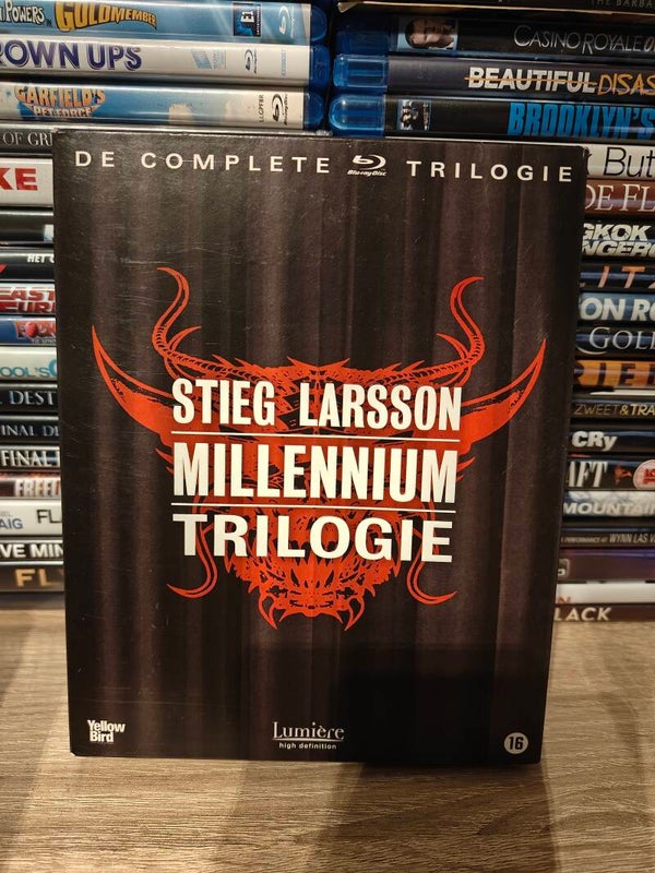 Stieg larsson Millennium trilogie blu ray