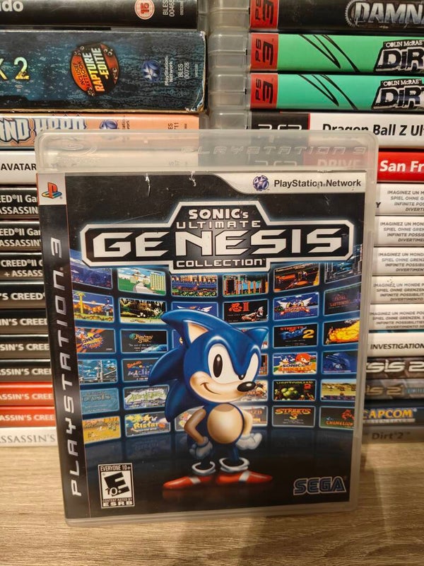 Sonic ultimate genesis collection PlayStation 3