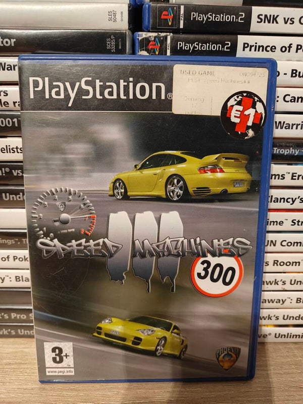 Speed machines playstation 2