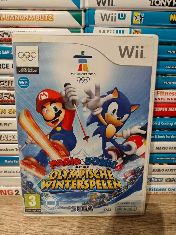 Mario & sonic op de Olympische Winterspelen Nintendo wii
