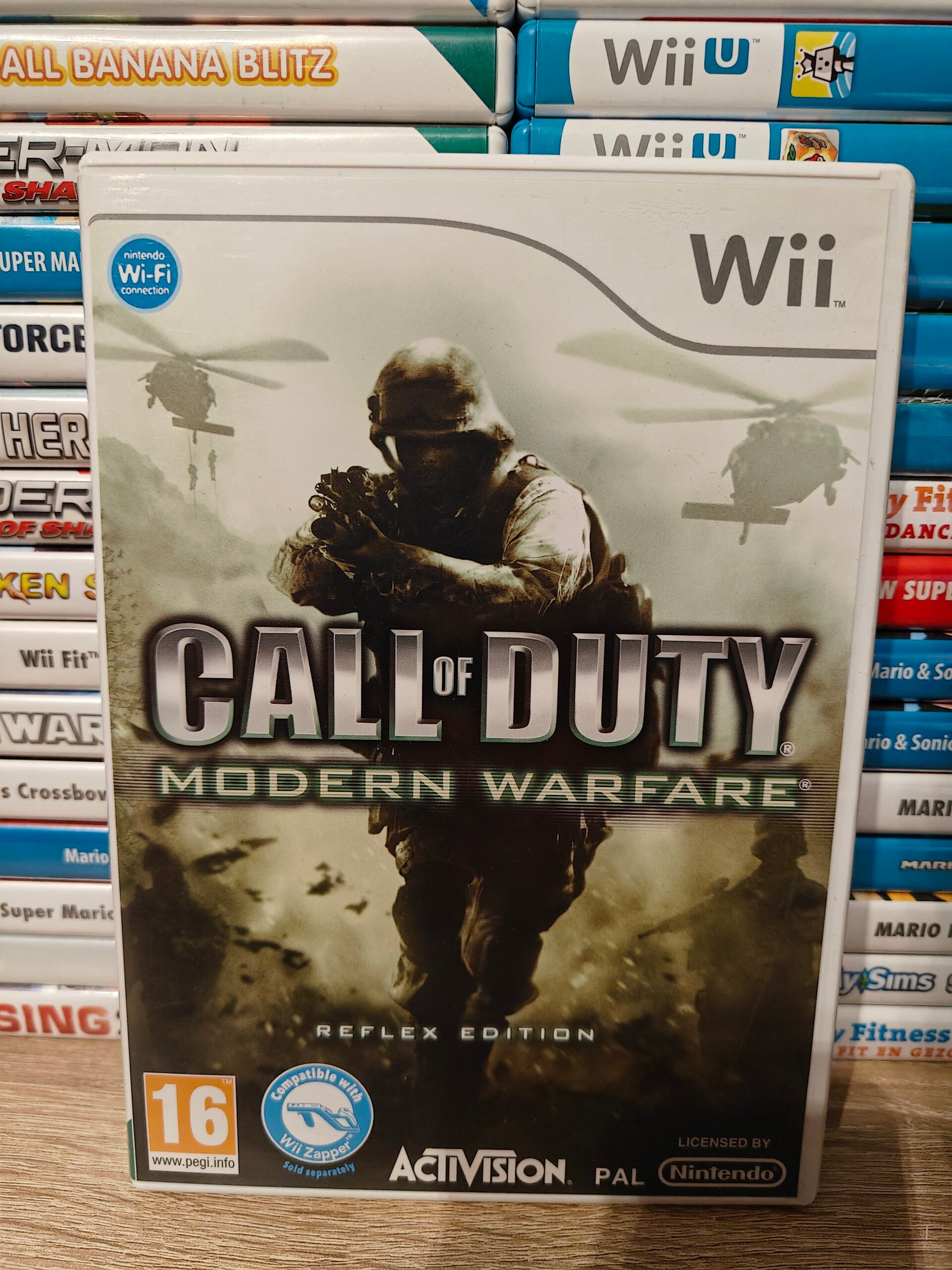 Call of Duty modern warfare reflex Nintendo wii