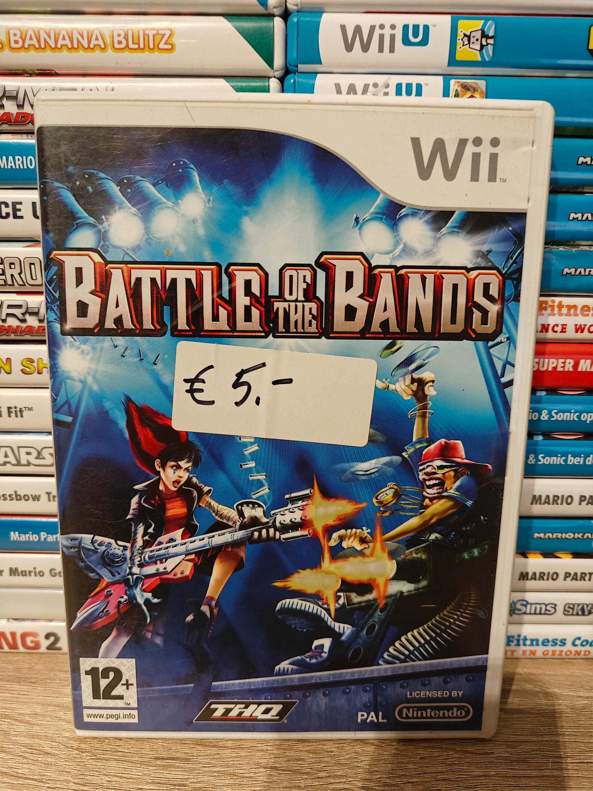 Battle of the bands Nintendo wii