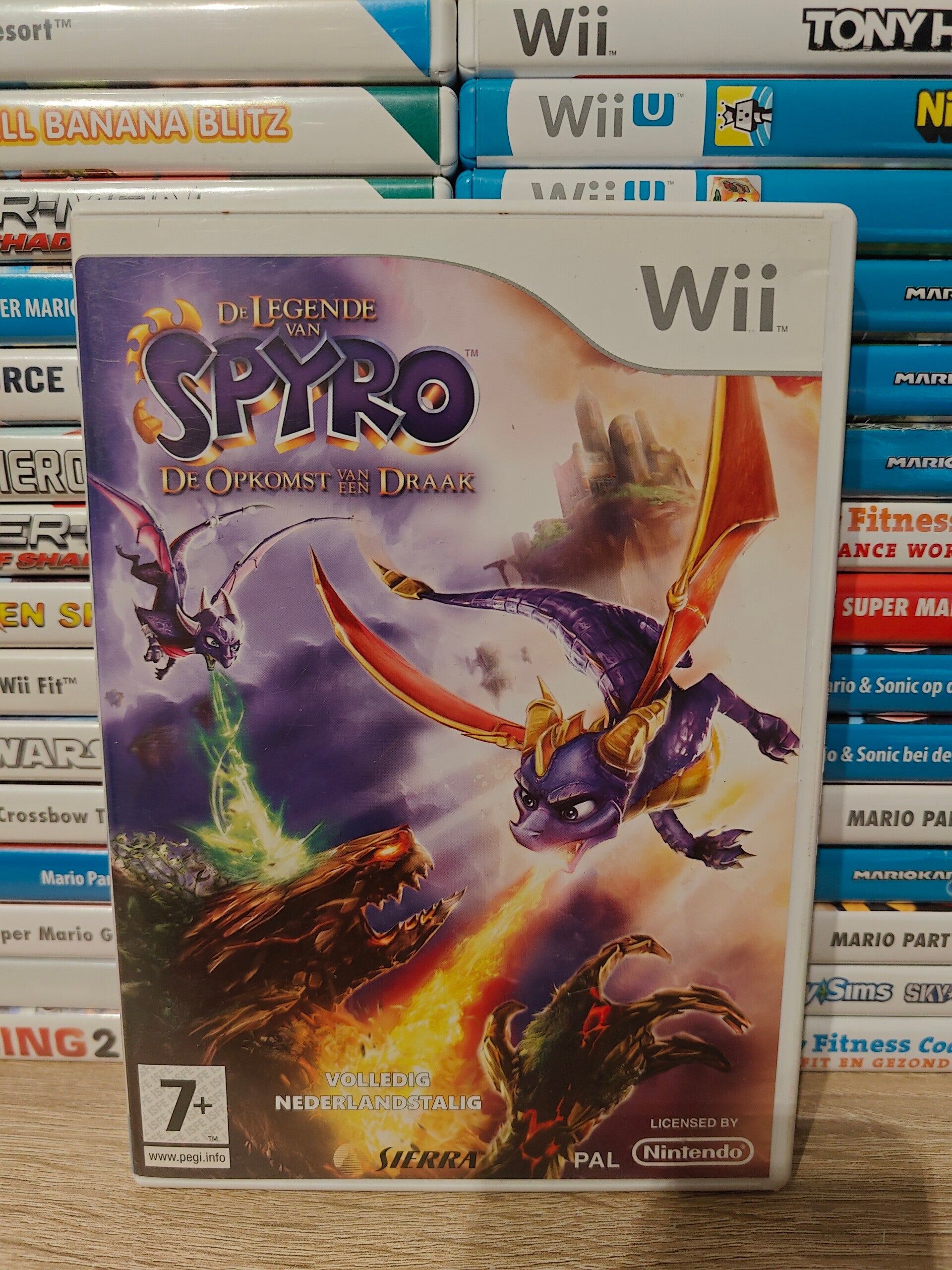 De legende van Spyro de opkomst van een draak Nintendo wii