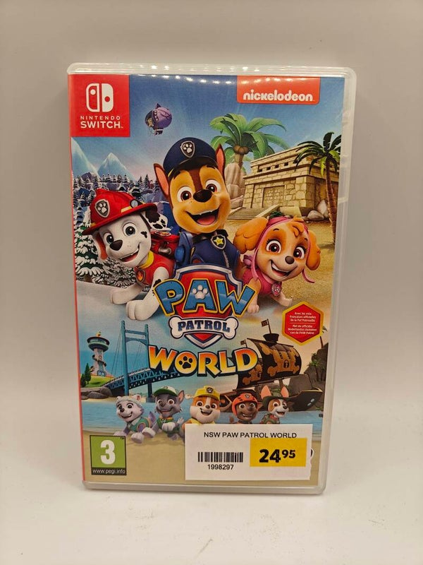 Paw patrol world Nintendo switch