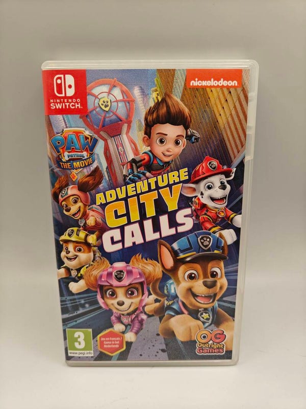 Paw patrol adventure city calls Nintendo switch