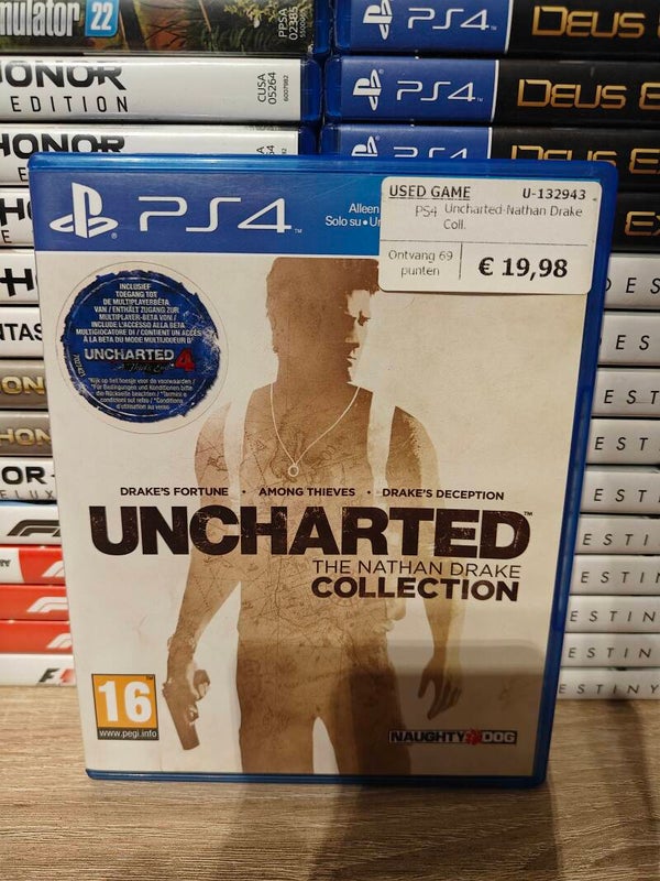 Uncharted the Nathan Drake collection PlayStation 4