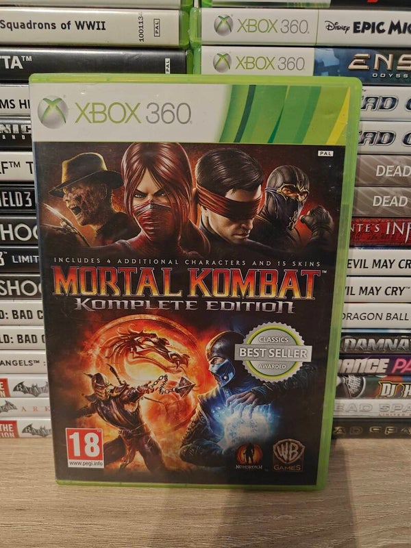 Mortal Kombat komplete edition Xbox 360