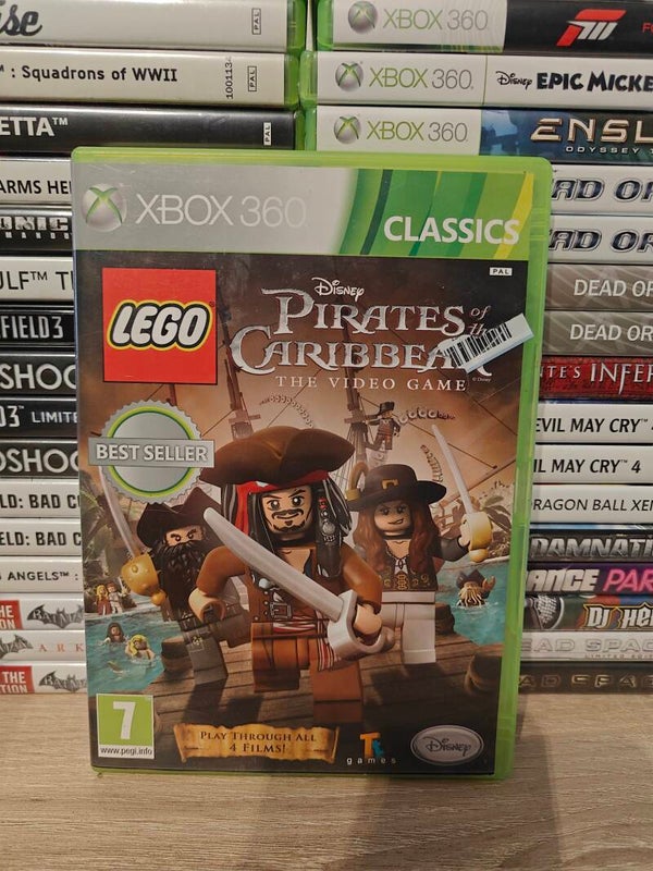 Pirates of the Caribbean videogame Xbox 360