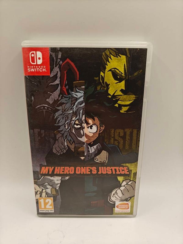 My hero one's justice Nintendo switch