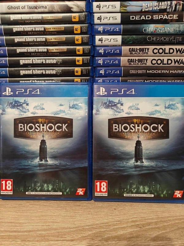 Bioshock the collection PlayStation 4