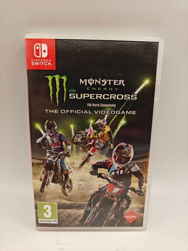 Monster energy supercross the videogame Nintendo switch