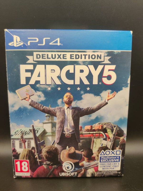 Far cry 5 deluxe edition PlayStation 4