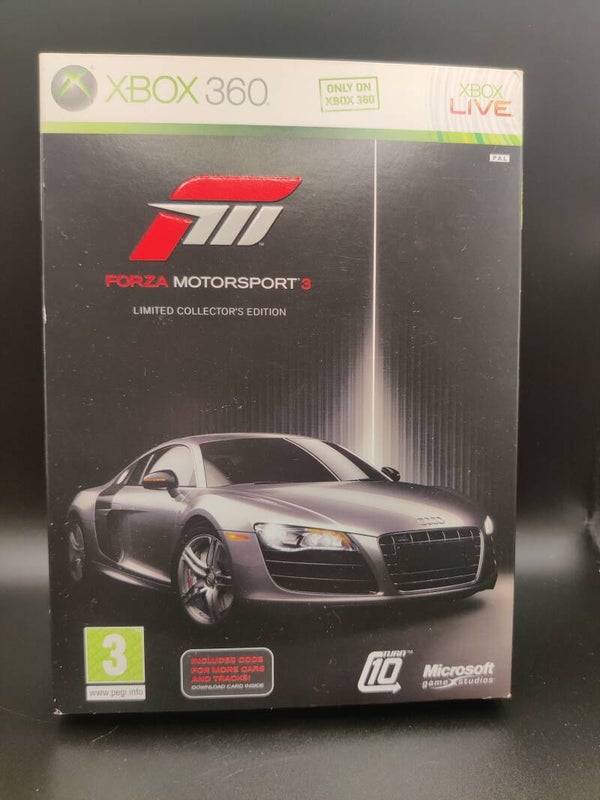 Forza motorsport 3 limited collectors edition Xbox 360