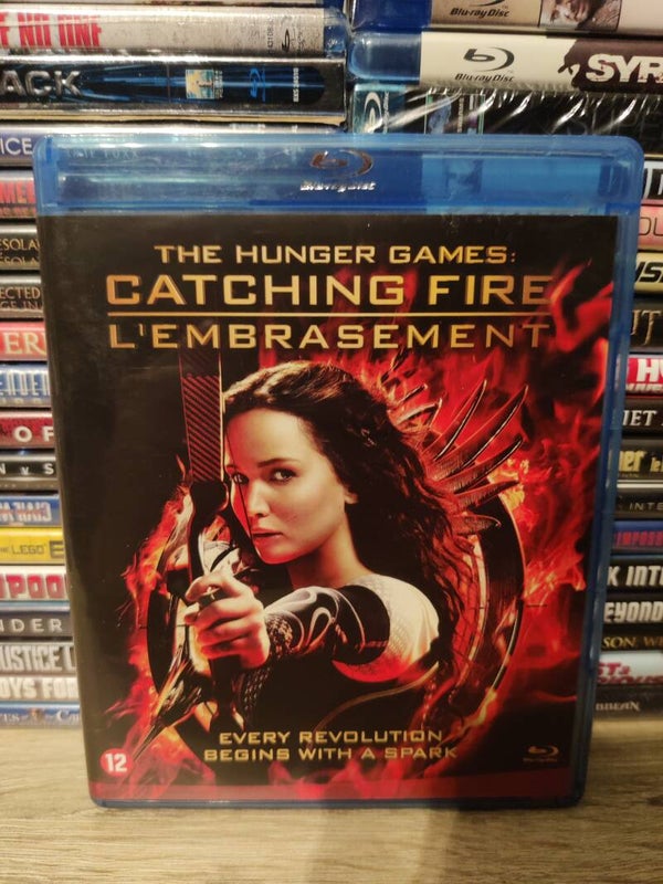 The Hunger Games catching fire Blu ray