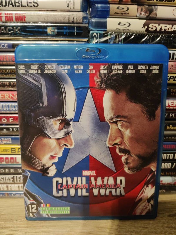 Captain America civil war Blu ray