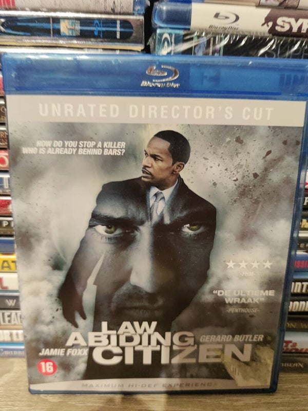 Law abiding citizen Blu ray