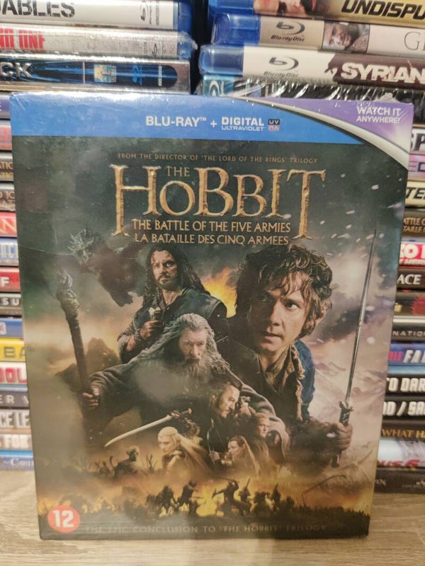The hobbit the battle of the five armies Blu ray